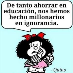 Karina Mazzocco Instagram - ¿Puede ser que Mafalda sea así de inoxidable?
Más vigente imposible! Su sentido común me mata! Mafalda eterna que manera de regalarnos su humor y todo su amor en cada declaración! Gracias Mafalda por este shot de sabiduría, lógica y alegría 😍🫶💌😘🥰 alguien más x ahí que coincida tanto con esta señora??? Te amo Mafalda! Gracias #quino
. .
.
#karinamazzocco #comunicadorasocial mconductoradetv #mafalda #mafaldaeterna #graciasmafalda