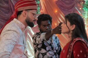 Kashika Sisodia Instagram - A Glimpse of how Padma got married 😅
See me as Padma in Advocate Anjali Awasthi only on Starplus ✨
A new journey unwinds 🦋