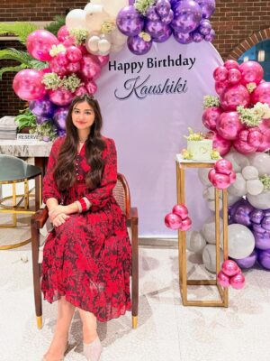 Kaushiki Chopra Instagram - Thank you so much my love ❤️ for making my day so special 🥰 ILY ❤️