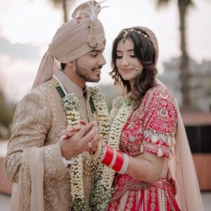 Kaushiki Chopra Instagram - Forever begins here ❤️💍🧿
.
.
.
@ssunnychoppra ❤️ @ms.kaushiki