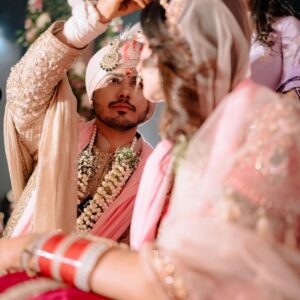 Kaushiki Chopra Instagram - Forever begins here ❤️💍🧿
.
.
.
@ssunnychoppra ❤️ @ms.kaushiki
