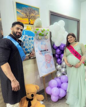 Kavy Instagram - 💙🩷
.
.
Edit by @rohit__photography____ 
.
.
#imkavy #umangkatyal #babyshower #ceremony #family #instagram #instapic #photooftheday #picoftheday