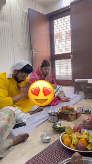 Kavy Instagram - Glimpse of Baby Ka Naamkaranšā¤ļø