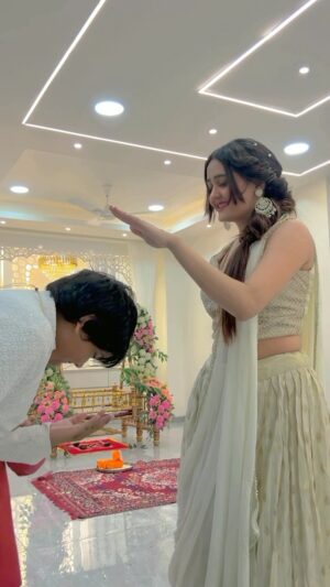 Kavya Yadav Instagram - Pyaara Bhai✨💫🤍🥰🙈