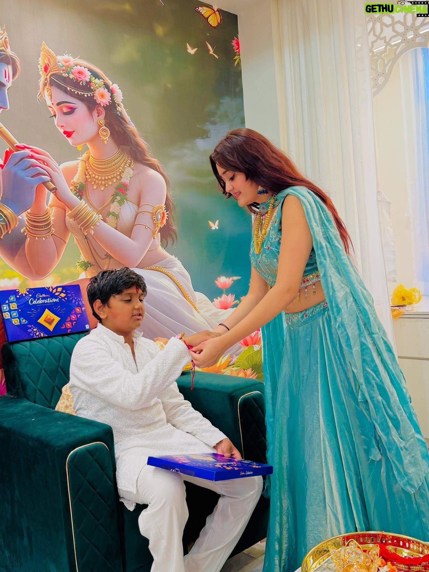 Kavya Yadav - 121.7K Likes - Happy  Rakhshabandhan Mera Pyaara Bhai Hamesha Khush Raho❤️Love You So Muchh Bachhhe