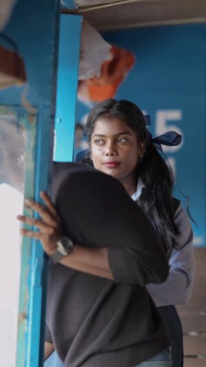 Keerthana Ravindran Instagram - Secretly in Love 🥰 That feeling ❣️ #relatable
VC @snaps_by_bibin