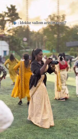 Keerthana Ravindran Instagram - Meanwhile me flexing my Videography skills 😌😮💨 Smooth!? 😁 @aswathidancewithme
@omar_everain