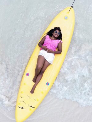 Keerthana Ravindran Instagram - Glimpses of the best day in Pattaya 🏝️ Thailand 🇹🇭

The tour began at 8:30 AM and ended by 4:30
PM

Inclusions: Day trip to Hard Tien Beach,tour guide,Return shared hotel transfers from Pattaya,Speed boat transfers,Lunch,Clear kayak,Stand-up paddle board

Complimentary drone photos & video,3-min jet ski ride, 3-min banana boat ride, 1 round of parachute, Life vest,Towel,Drinking water and Insurance

- ��Cost: 3.9K - 5.2K per person

- ��I booked it via @headout and it was worth every penny. If you're visiting Thailand, I highly recommend doing this Koh Larn island Day tour with Headout!

[Pattaya photo shoot, Thailand travel, poses for beach , coral island tour, koh larn island, pattaya, thailand ]

#headoutforcreators #travellady #thailand