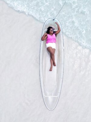 Keerthana Ravindran Instagram - Glimpses of the best day in Pattaya 🏝️ Thailand 🇹🇭

The tour began at 8:30 AM and ended by 4:30
PM

Inclusions: Day trip to Hard Tien Beach,tour guide,Return shared hotel transfers from Pattaya,Speed boat transfers,Lunch,Clear kayak,Stand-up paddle board

Complimentary drone photos & video,3-min jet ski ride, 3-min banana boat ride, 1 round of parachute, Life vest,Towel,Drinking water and Insurance

- ��Cost: 3.9K - 5.2K per person

- ��I booked it via @headout and it was worth every penny. If you're visiting Thailand, I highly recommend doing this Koh Larn island Day tour with Headout!

[Pattaya photo shoot, Thailand travel, poses for beach , coral island tour, koh larn island, pattaya, thailand ]

#headoutforcreators #travellady #thailand