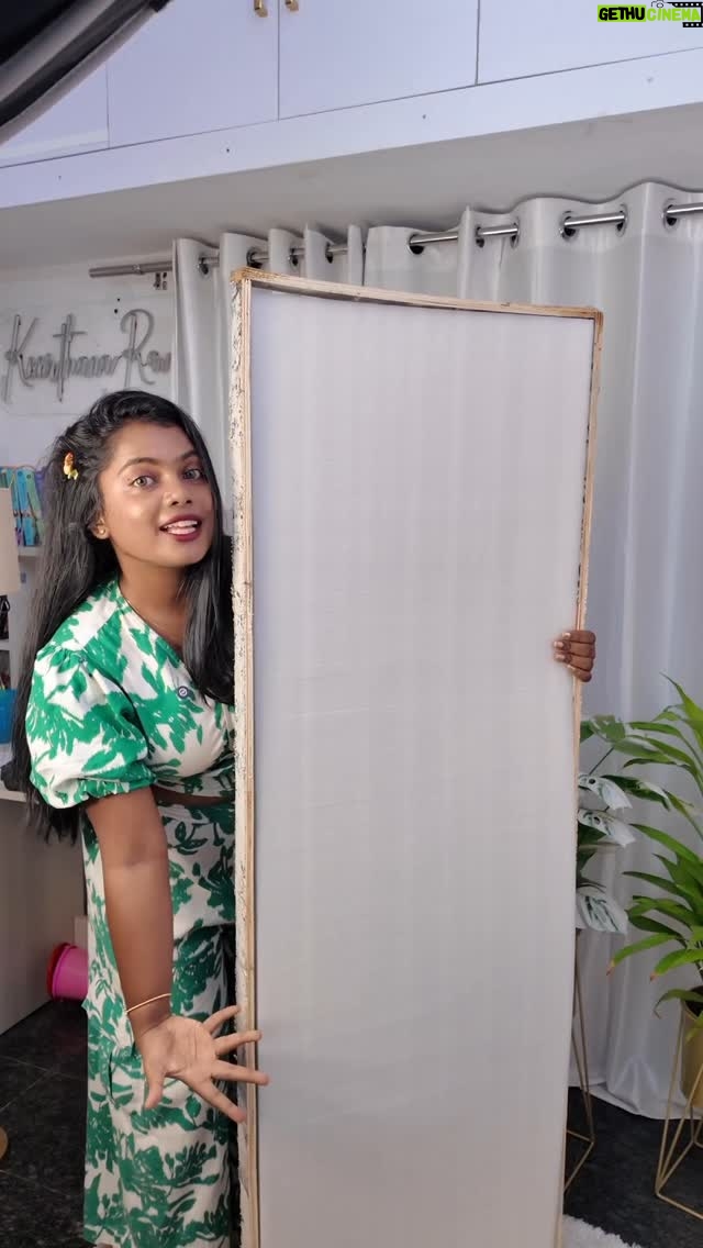 Keerthana Ravindran - 42.3K Likes - Ithrem affordable aayit Standing Mirror 🪞 kittuo!? 😮COMMENT "MIRROR LINK" for this affordable Mirror link 🔗
