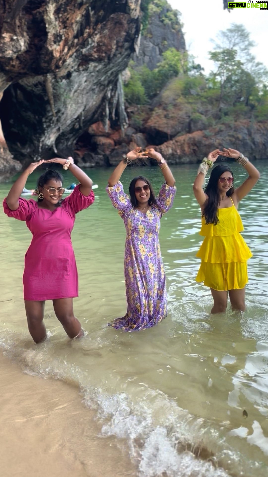 Keerthana Ravindran - 12.9K Likes - Just us! 🇹🇭 🌊 What’s your favorite part of this reel ?