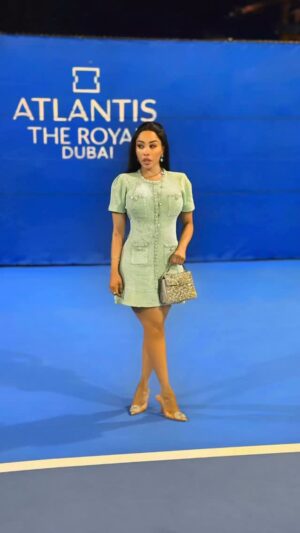 Khanyi Mbau Instagram - Last night walks are fun.. 47 on the 📷
Dress: @pamberry_house
Hair : @nywelebelgium