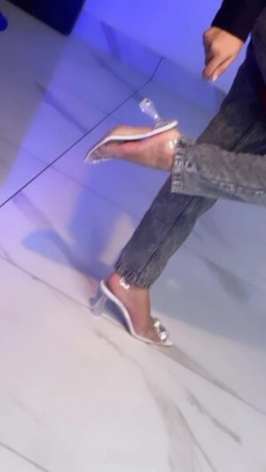 Khushbu Kundu Instagram - Heels from @dress_collection122