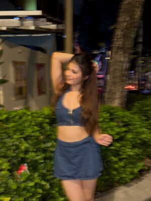 Khushi Baliyan Instagram - “Just me, my energy, and the night full of lights!🧚🏻♀️✨🧿