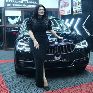 Khushi Gadhvi Instagram - Bought MYSELF A “BABY BIMMER “ ❤️🧿
.
.
Thank you @detailingangelofficial for amazing PPF work totally loved it❤️
Just got my new and swanky BMW wrapped with top-notch Paint Protection Film (PPF) at Detailing Angel, and I’m beyond impressed!
This beauty was already a head-turner, but the professional state-of-art seamless application by Tarun’s Team took it to the next level.
Completely protected, ready to shine for the long haul !
Big Shootout to Detailing Angel for doing a flawless job!!!
Highly recommended, you being in any part of India, must visit !!!!
Dm @detailingangelofficial for any car related queries or call 91 78389 88022
Other outlets-
➖➖➖➖➖➖➖➖➖➖
*WAXD CAR CARE*
☎️ 7838988022
📍Ambience Mall Basement 2 Pillar No. 240 (entry from Gate - 2)
DLF Phase 3, Gurgaon, Haryana
*Detailing Angel By Tarun Malhotra*
📞 7838988022
📍 B-67 GF, Phase 1 Mayapuri, New Delhi
*Detailing On Drive*
📞7838988022
📍LGF, Dwarka Walk Mall, Sec-13, Delhi
*Motor Clubs*
☎️7838988022
📍195, Rangpuri, Mahipalpur
〰️〰️〰️〰️〰️〰️〰️〰️〰️〰️
➡️ *Waxd Car Care*
_https://instagram.com/waxd_carcare_gurgaon?igshid=MzRlODBiNWFlZA==_
➡️ *Detailing Angel*
_https://instagram.com/detailingangelofficial?igshid=MzRlODBiNWFlZA==_
➡️ *Detailing On Drive*
_https://instagram.com/detailingondriveofficial?igshid=MzRlODBiNWFlZA==_
➡️ *Motor Clubs*
Rangpuri Mahipalpur
.#khushigadhvi #bimmer #bmw #blackbmw #blackbimmer #bmwlove #bmwgram #bmwclub