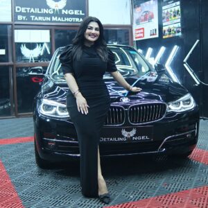 Khushi Gadhvi Instagram - Bought MYSELF A “BABY BIMMER “ ❤️🧿
.
.
Thank you @detailingangelofficial for amazing PPF work totally loved it❤️
Just got my new and swanky BMW wrapped with top-notch Paint Protection Film (PPF) at Detailing Angel, and I’m beyond impressed!
This beauty was already a head-turner, but the professional state-of-art seamless application by Tarun’s Team took it to the next level.
Completely protected, ready to shine for the long haul !
Big Shootout to Detailing Angel for doing a flawless job!!!
Highly recommended, you being in any part of India, must visit !!!!
Dm @detailingangelofficial for any car related queries or call 91 78389 88022
Other outlets-
➖➖➖➖➖➖➖➖➖➖
*WAXD CAR CARE*
☎️ 7838988022
📍Ambience Mall Basement 2 Pillar No. 240 (entry from Gate - 2)
DLF Phase 3, Gurgaon, Haryana
*Detailing Angel By Tarun Malhotra*
📞 7838988022
📍 B-67 GF, Phase 1 Mayapuri, New Delhi
*Detailing On Drive*
📞7838988022
📍LGF, Dwarka Walk Mall, Sec-13, Delhi
*Motor Clubs*
☎️7838988022
📍195, Rangpuri, Mahipalpur
〰️〰️〰️〰️〰️〰️〰️〰️〰️〰️
➡️ *Waxd Car Care*
_https://instagram.com/waxd_carcare_gurgaon?igshid=MzRlODBiNWFlZA==_
➡️ *Detailing Angel*
_https://instagram.com/detailingangelofficial?igshid=MzRlODBiNWFlZA==_
➡️ *Detailing On Drive*
_https://instagram.com/detailingondriveofficial?igshid=MzRlODBiNWFlZA==_
➡️ *Motor Clubs*
Rangpuri Mahipalpur
.#khushigadhvi #bimmer #bmw #blackbmw #blackbimmer #bmwlove #bmwgram #bmwclub