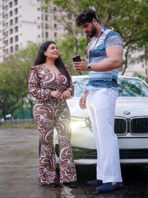 Khushi Gadhvi Instagram - “He’s more than just love… he’s my prayer answered, my everyday comfort, my always-there person.”❤️🧿