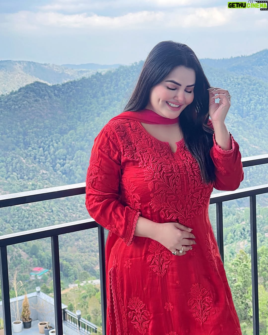 Khushi Gadhvi - 19.2K Likes - Classy, bossy and fabulous, she’s not just beautiful. She’s  a masterpiece👸🏻a woman who knows her worth ❤️🧿
.
.
Beautiful property near Nainital, Mukteshwar hills A brand-new property, beautifully made from inside with all the facilities … like indoor games,food by the hill view…bonfire knights with barbeque …, and much more what I mean is everything under one roof for a family trip, bachelor trip or trip with friends, you can go out there with the whole gang or just a couple whatever suits you …and not to forget excellent weather what a chill feel …must try this place 👩‍❤️‍👩10 out of 10 i highly recommended for a group trip @uptownkingdom thank you for having us we loved every bit of it ❤️🍾🍻
@newcreek.pr