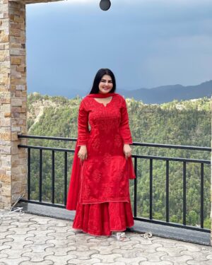 Khushi Gadhvi Instagram - Classy, bossy and fabulous, she’s not just beautiful. She’s a masterpiece👸🏻a woman who knows her worth ❤️🧿
.
.
Beautiful property near Nainital, Mukteshwar hills A brand-new property, beautifully made from inside with all the facilities … like indoor games,food by the hill view…bonfire knights with barbeque …, and much more what I mean is everything under one roof for a family trip, bachelor trip or trip with friends, you can go out there with the whole gang or just a couple whatever suits you …and not to forget excellent weather what a chill feel …must try this place 👩❤️👩10 out of 10 i highly recommended for a group trip @uptownkingdom thank you for having us we loved every bit of it ❤️🍾🍻
@newcreek.pr