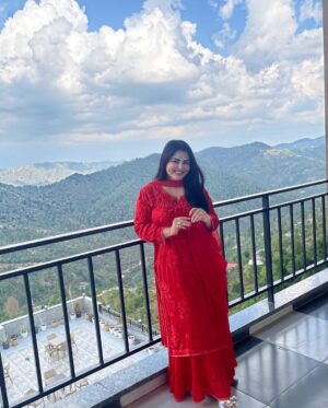 Khushi Gadhvi Instagram - Classy, bossy and fabulous, she’s not just beautiful. She’s a masterpiece👸🏻a woman who knows her worth ❤️🧿
.
.
Beautiful property near Nainital, Mukteshwar hills A brand-new property, beautifully made from inside with all the facilities … like indoor games,food by the hill view…bonfire knights with barbeque …, and much more what I mean is everything under one roof for a family trip, bachelor trip or trip with friends, you can go out there with the whole gang or just a couple whatever suits you …and not to forget excellent weather what a chill feel …must try this place 👩❤️👩10 out of 10 i highly recommended for a group trip @uptownkingdom thank you for having us we loved every bit of it ❤️🍾🍻
@newcreek.pr