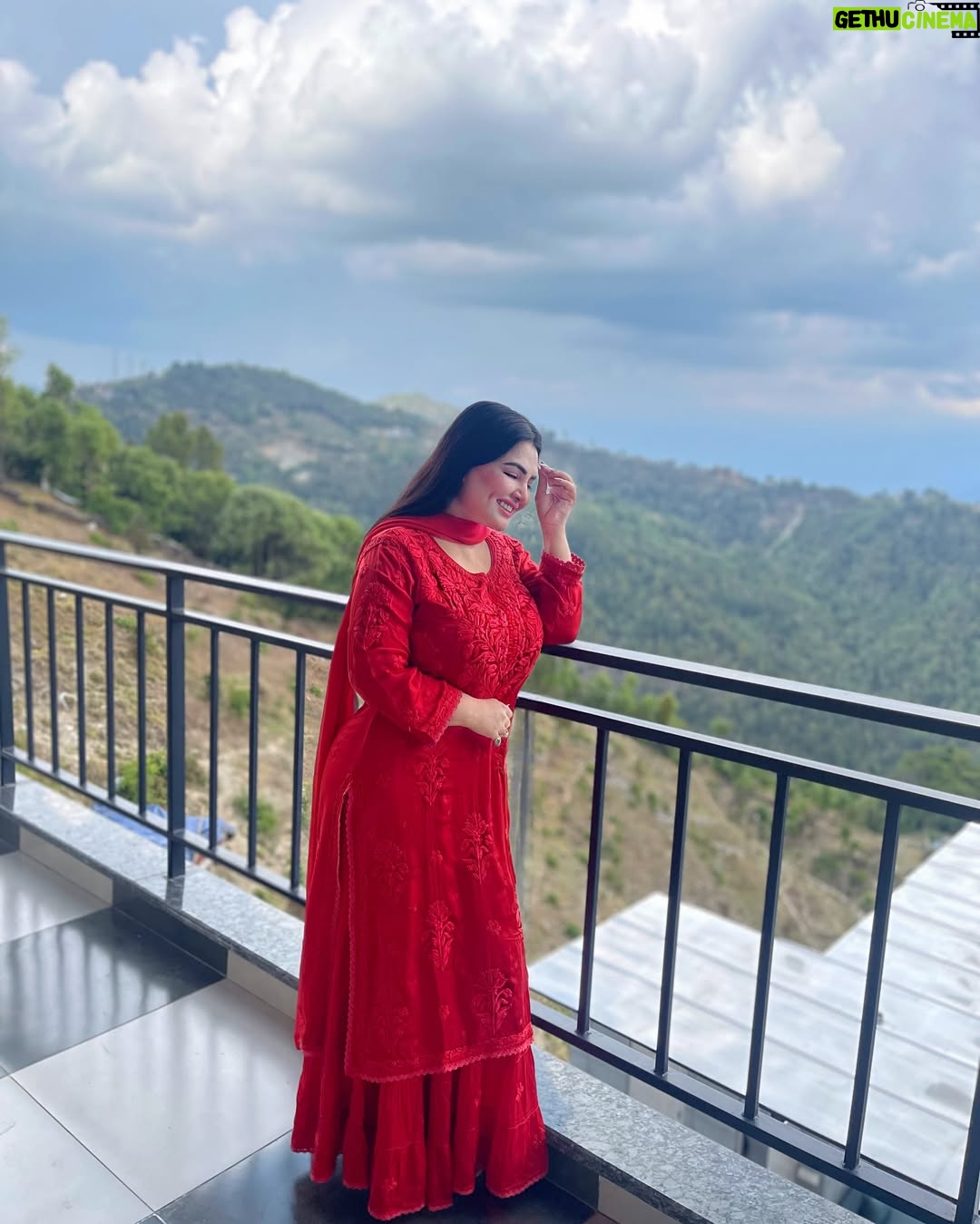 Khushi Gadhvi - 19.2K Likes - Classy, bossy and fabulous, she’s not just beautiful. She’s  a masterpiece👸🏻a woman who knows her worth ❤️🧿
.
.
Beautiful property near Nainital, Mukteshwar hills A brand-new property, beautifully made from inside with all the facilities … like indoor games,food by the hill view…bonfire knights with barbeque …, and much more what I mean is everything under one roof for a family trip, bachelor trip or trip with friends, you can go out there with the whole gang or just a couple whatever suits you …and not to forget excellent weather what a chill feel …must try this place 👩‍❤️‍👩10 out of 10 i highly recommended for a group trip @uptownkingdom thank you for having us we loved every bit of it ❤️🍾🍻
@newcreek.pr