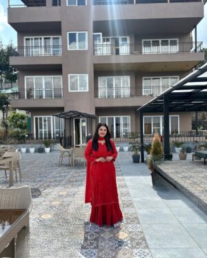 Khushi Gadhvi Instagram - Classy, bossy and fabulous, she’s not just beautiful. She’s a masterpiece👸🏻a woman who knows her worth ❤️🧿
.
.
Beautiful property near Nainital, Mukteshwar hills A brand-new property, beautifully made from inside with all the facilities … like indoor games,food by the hill view…bonfire knights with barbeque …, and much more what I mean is everything under one roof for a family trip, bachelor trip or trip with friends, you can go out there with the whole gang or just a couple whatever suits you …and not to forget excellent weather what a chill feel …must try this place 👩❤️👩10 out of 10 i highly recommended for a group trip @uptownkingdom thank you for having us we loved every bit of it ❤️🍾🍻
@newcreek.pr