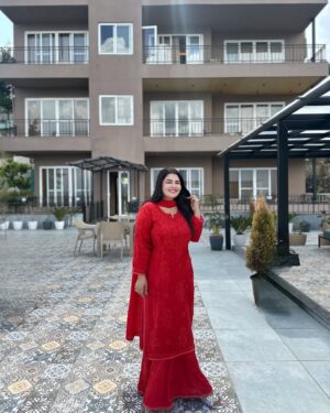 Khushi Gadhvi Instagram - Classy, bossy and fabulous, she’s not just beautiful. She’s a masterpiece👸🏻a woman who knows her worth ❤️🧿
.
.
Beautiful property near Nainital, Mukteshwar hills A brand-new property, beautifully made from inside with all the facilities … like indoor games,food by the hill view…bonfire knights with barbeque …, and much more what I mean is everything under one roof for a family trip, bachelor trip or trip with friends, you can go out there with the whole gang or just a couple whatever suits you …and not to forget excellent weather what a chill feel …must try this place 👩❤️👩10 out of 10 i highly recommended for a group trip @uptownkingdom thank you for having us we loved every bit of it ❤️🍾🍻
@newcreek.pr