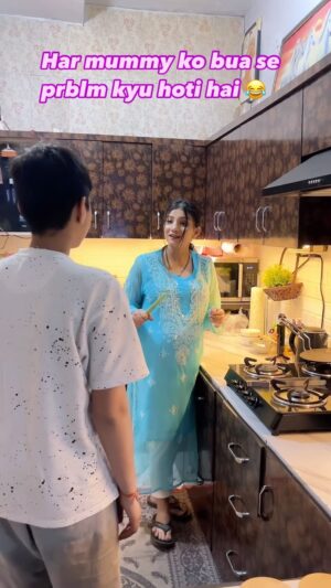 Khushi Punjaban Instagram - Bua ko new crockery se allergy hai kya ??? Btao btao 😂
#vkcouple04♥️