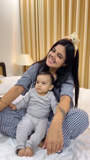 Kirat Randhawa Instagram - 🐱 👶