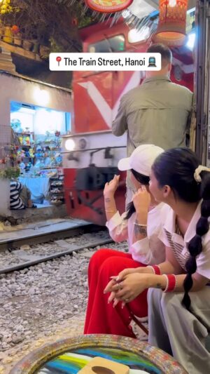 Kirat Randhawa Instagram - 📍The Train Street, Hanoi 🚊