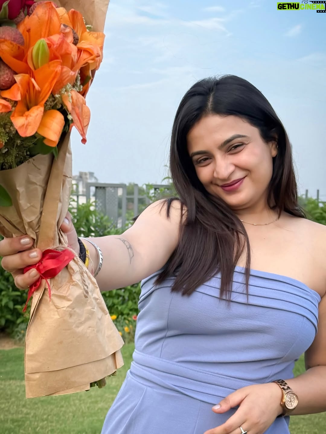 Kirti Mehra - 242.6K Likes - Be Happy. not because everything is good, but because you can see the good side of everything 🩵💐 #kirtimehra