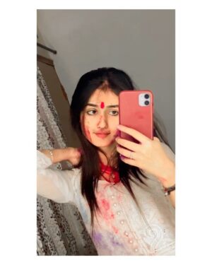 Krati Saini Instagram - Holi 2022❤️✨
.
.
.
.
.
.
.
.
.
.
.
.
#holi #holifestival #holi2022 #swipeleft #festival #festivevibes #white #colours #love #peace #explorepage #explore #foryou #foryoupage #kratisaini #bhopal #bhfyp