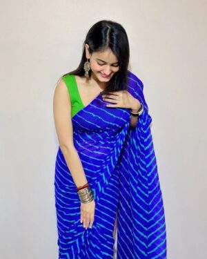 Krati Saini Instagram - Ready in my saree💙 Now all I need is a wedding invite!
#SareeSwag
Saree : s-303255082
Earring : s-92817164
Metal Bangles : s-181990328
#collab
TnC apply
#meesho #meeshoapp #weddingseason #sareelove