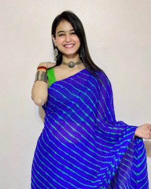 Krati Saini Instagram - Ready in my saree💙 Now all I need is a wedding invite!
#SareeSwag
Saree : s-303255082
Earring : s-92817164
Metal Bangles : s-181990328
#collab
TnC apply
#meesho #meeshoapp #weddingseason #sareelove