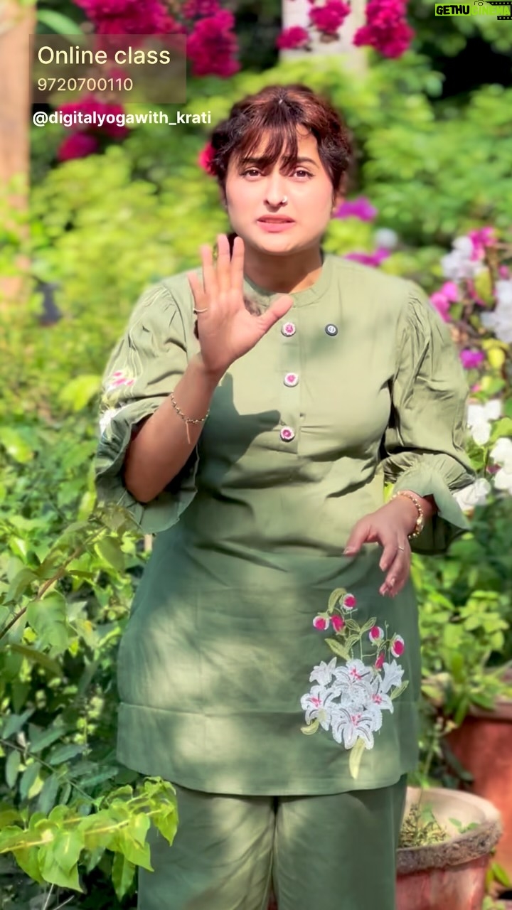 Kratika Agarwal - 97.3K Likes - Definitely it will take time but u can balance it with help of yoga & good diet ❤️