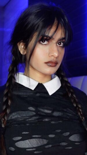Laakshi Pathak Instagram - POV: Wednesday Addams is your alter ego