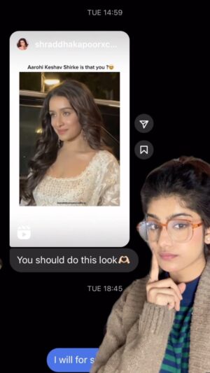 Laakshi Pathak Instagram - Do we want a tutorial of this look?