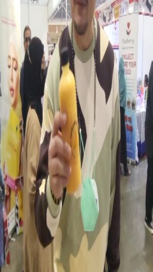 Lana Nodin Instagram - MMDG&W❤ Alhamdullilah siapa sangka abg latokkk @dacdatoac suka air viral kite 🥰🥰🥰 #jagungshake #bombolana #keriagulamelaka #singaporeexpo #halalfest #megaxpress