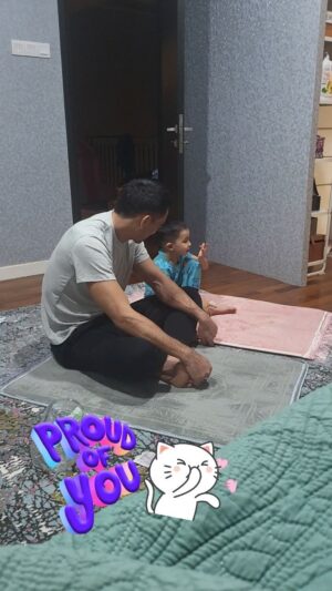 Lana Nodin Instagram - MMDG&W ❤️ nothing makes me happy than my 5 years old baby can recite surah ayatul kursi..mommy so proud of you billy boy 👏 🥰 😘 #goodboy #goodson #thankyouallahswt #syukur #alhamdullilah #
