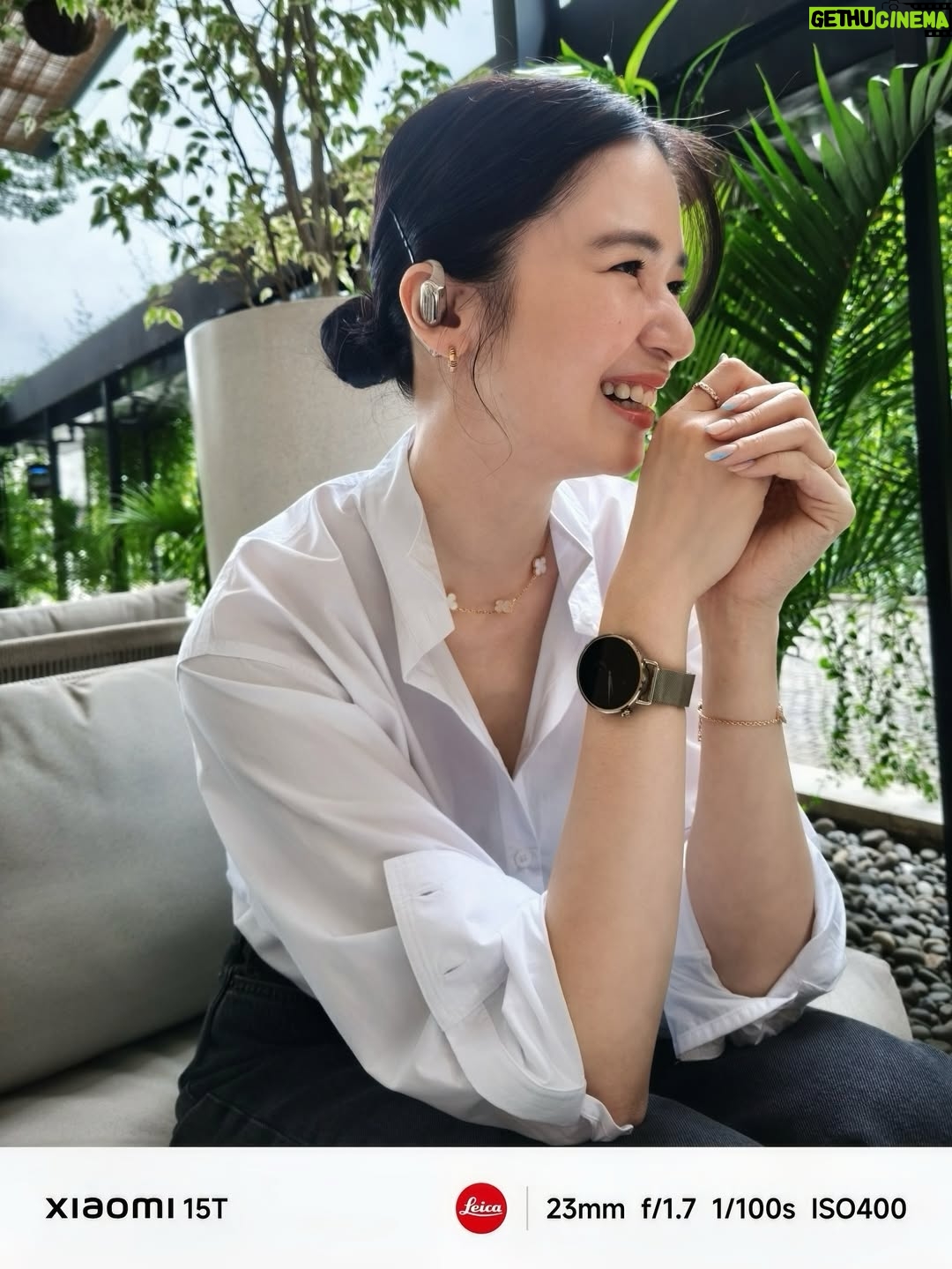 Laura Basuki - 25.6K Likes - It's time to shine with Xiaomi's all-new Gold Collection wearables, paired beautifully with my #Xiaomi15T! Love how they complement my looks and make me feel more elegant and confident in my everyday style.