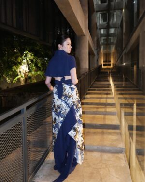 Laura Basuki Instagram - Festival Film Tempo dalam balutan @okadiputra @okadiputra.couture 🦋
