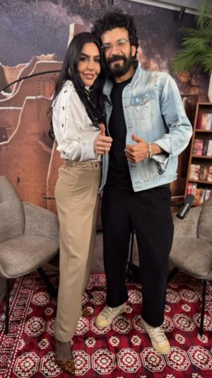 Layla Iskandar Instagram - ضيف اليوم النجم  #يعقوب_الفرحان  في #المحزم_المليان في رمضان،..على #شاهد 
#ksa_tea مع #ليلى_اسكندر