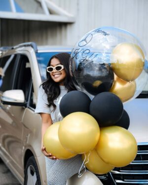 Lerato Kganyago Instagram - YOU LOOKING AT THE BRAND NEW AMBASSADOR OF @mercedesbenzsa š„ MAKES SENSE RIGHT?! SO EXCITED!! šø @onair_ent