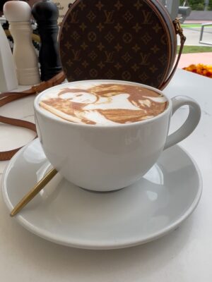 Lerato Kganyago Instagram - CHAI LATTE anyone? ☺️