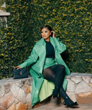 Lerato Kganyago Instagram - Warm Nights 💚
📸 @urbankreativesa