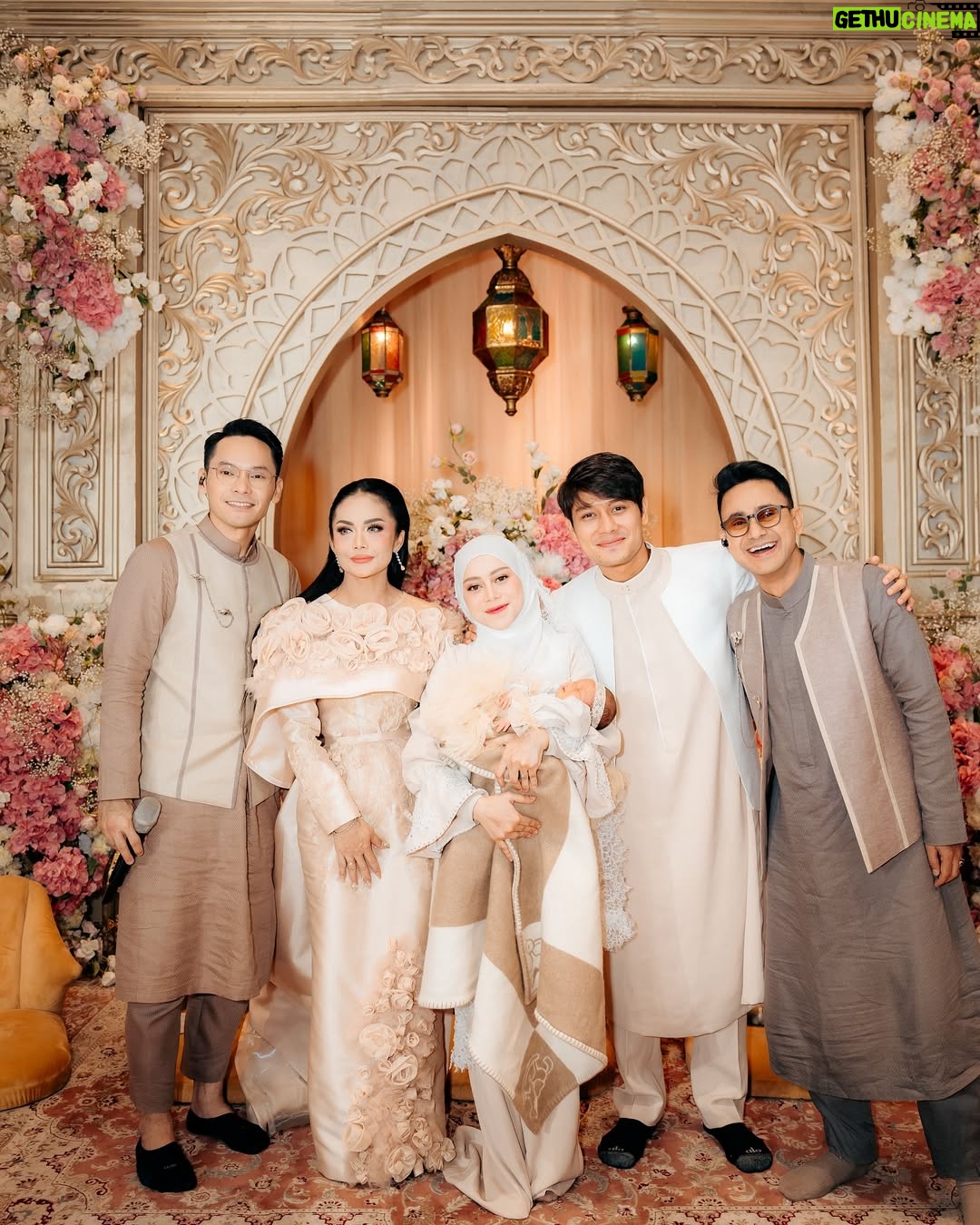 Lesti Kejora - 446.7K Likes - MasyaAllah tabarakallah 
Aqiqah adek🤍… @leshiativana 

Attier: @ayungberinda 
Dekor: @theatmadjas 
EO: @chandira.wo.eo 
Vanue : @ayanajakarta 
F&B : @24evercoffee @ayanajakarta
Souvenir : @momuung.id @moell.id @ricarico_bakery @dagangdagingreal @mydreamgoodies
Usher : @stilettopagarayu
Hadiah : @pmbtoysofficial
MC Offair: @hani.hendrajatinmc @fauzinoerwenda_
Groul Sholawat : @lubnaalazizah.shalawat 
Buku Pengajian : @undangankarawang_
Undangan Digital : @invitato.id
Karpet : @farahcarpetofficial