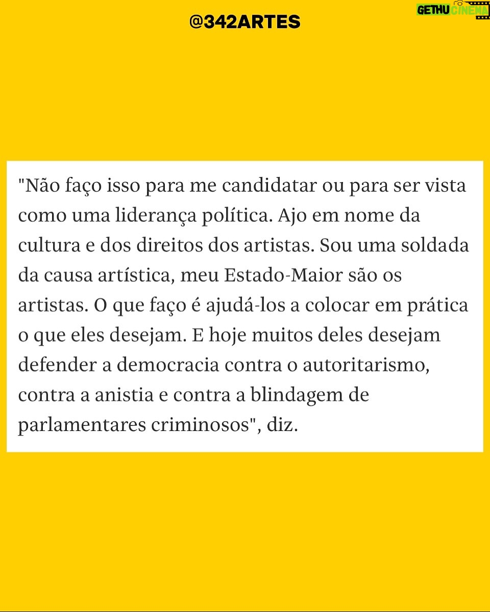 Letícia Sabatella - 4.4K Likes - Eu cantava essa música , antes de conhecê-la pessoalmente. Tá tudo ali na letra. Guerreiro é! Bravíssima Regente dessa Festa Democrática! Obrigada, @paulalavigne , incansável! Obrigada a todos que participaram!  Desde o primeiro encontro na sua casa, quando vc chamou opositores a se unirem pela Democracia, a sua ansiedade transformada em muita atitude , coragem, fé que contagiava e alimentava a esperança. Uma Força Fundamental, que trouxe muita gente pro rumo certo. Obrigada @paulalavigne e @caetanoveloso @342artes @midianinja todos que estão segurando as mãos .