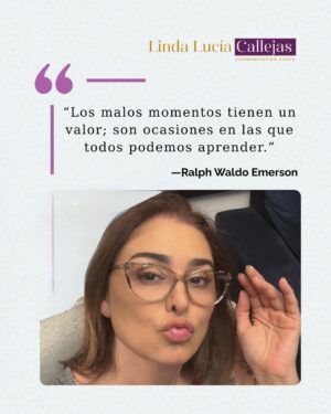 Linda Lucía Callejas Instagram - ✨ Los malos momentos no llegan para hundirnos, llegan para enseñarnos.
A veces nos sacuden, a veces duelen… pero siempre traen una lección escondida. 🌱
El verdadero crecimiento no viene solo de lo que celebramos, sino también de lo que aprendemos en medio de la tormenta.
👉 Cuéntame en los comentarios:
¿Qué aprendizaje te ha dejado tu último momento difícil?
#ComunicaciónEfectiva #ComunicaciónAsertiva #EscuchaActiva #ConexiónHumana #InteligenciaEmocional #HabilidadesBlandas #RelacionesSanas #LindaCallejas #Autenticidad #CrecimientoPersonal