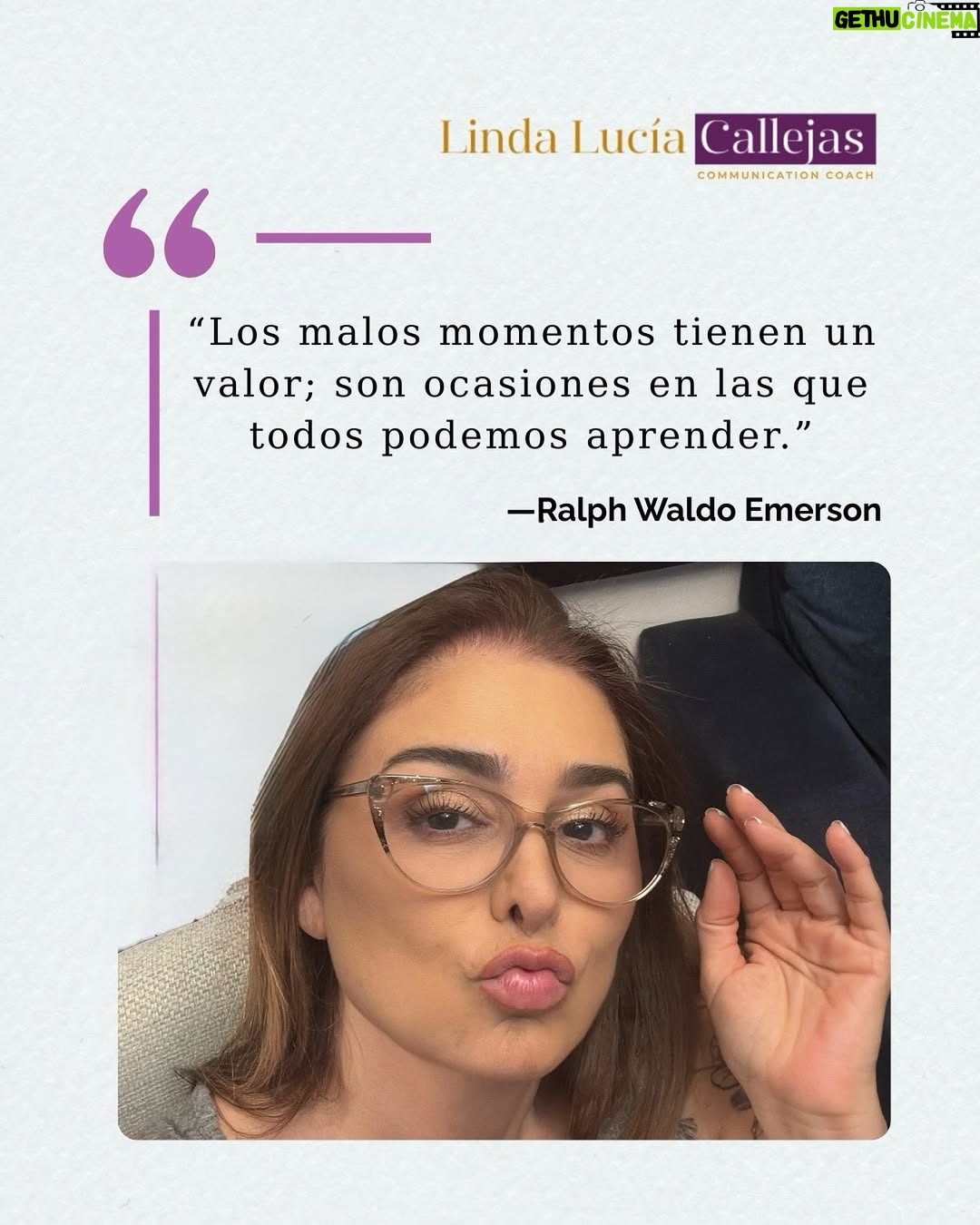 Linda Lucía Callejas - 119 Likes - ✨ Los malos momentos no llegan para hundirnos, llegan para enseñarnos.
A veces nos sacuden, a veces duelen… pero siempre traen una lección escondida. 🌱

El verdadero crecimiento no viene solo de lo que celebramos, sino también de lo que aprendemos en medio de la tormenta.

👉 Cuéntame en los comentarios:
¿Qué aprendizaje te ha dejado tu último momento difícil?

#ComunicaciónEfectiva #ComunicaciónAsertiva #EscuchaActiva #ConexiónHumana #InteligenciaEmocional #HabilidadesBlandas #RelacionesSanas #LindaCallejas #Autenticidad #CrecimientoPersonal