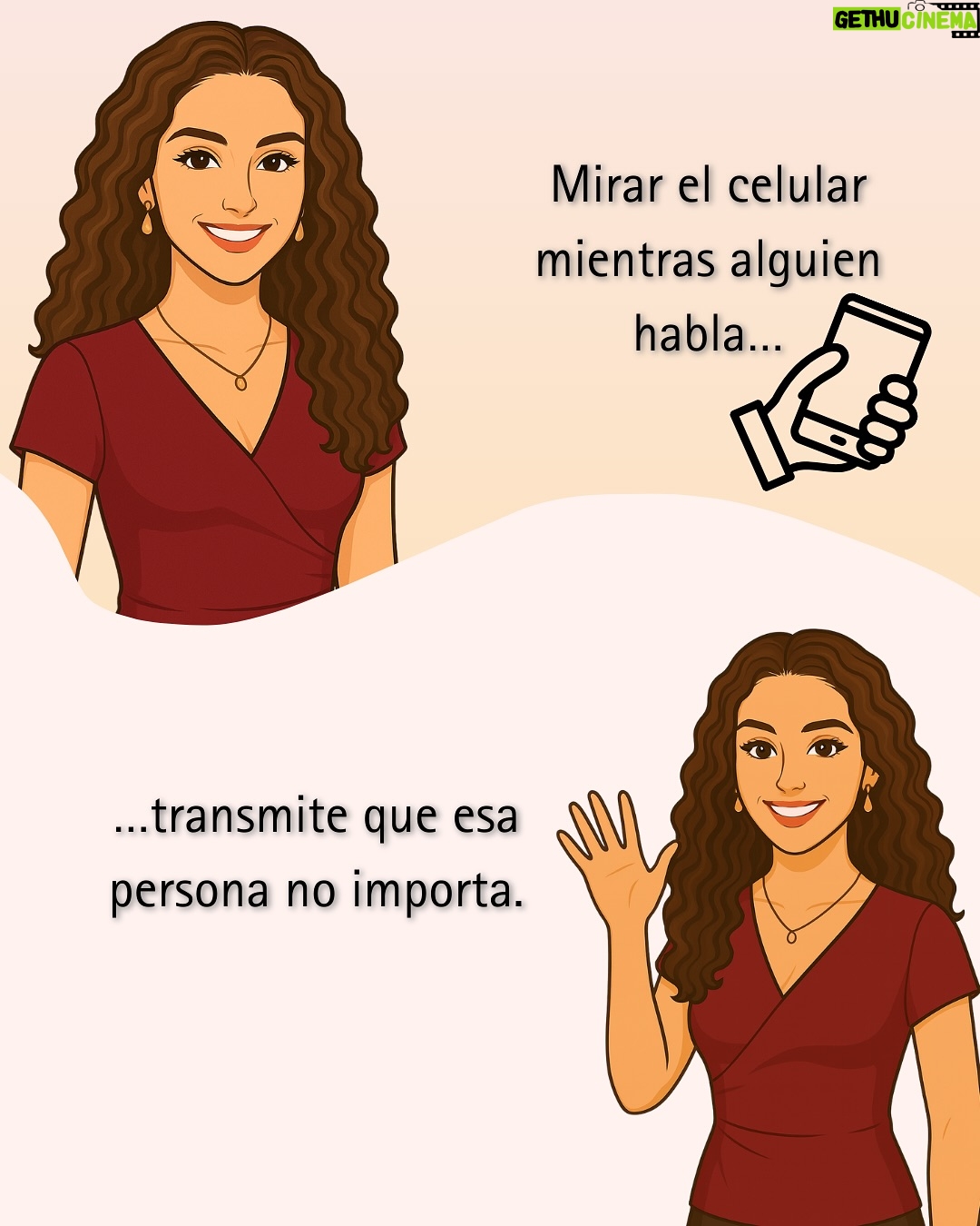 Linda Lucía Callejas - 69 Likes - ✨ El telón se abre… y aparece ella ✨
Hoy quiero presentarte a mi nuevo avatar 🎭, que llega para acompañarnos en este viaje de aprender a comunicar mejor.

Porque comunicar no es hablar más: es escuchar, mirar y conectar. 💬🤝
En este carrusel descubrirás algunos errores de comunicación que quizá cometes sin darte cuenta… y cómo evitarlos para ser más auténtico y cercano.

👉 Desliza para descubrirlos y dime:
¿Cuál de estos errores reconociste en ti?

#ComunicaciónEfectiva #ComunicaciónAsertiva #EscuchaActiva #ConexiónHumana #InteligenciaEmocional #HabilidadesBlandas #RelacionesSanas #LindaCallejas